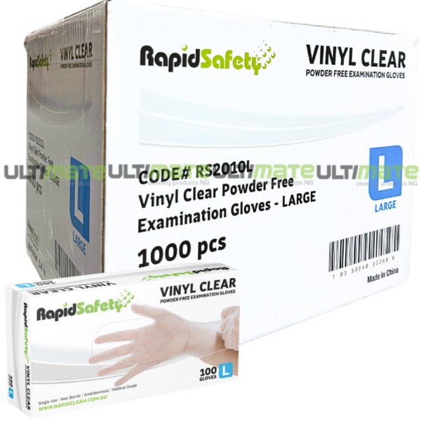 Vinyl Clear Large Carton