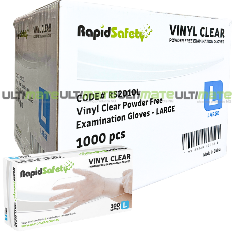 Vinyl Clear Large Carton