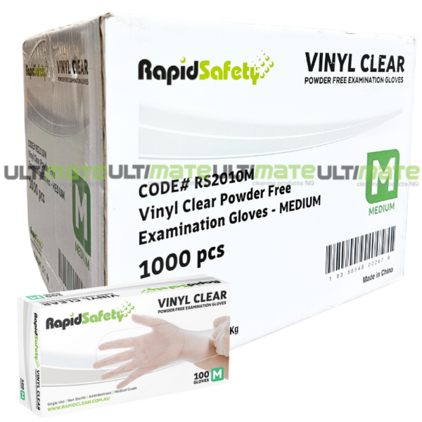 Vinyl Clear Medium Carton