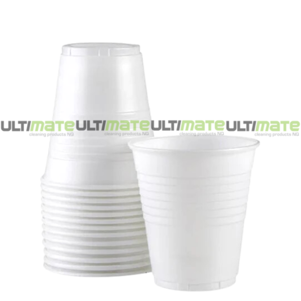 White Plastic Cup