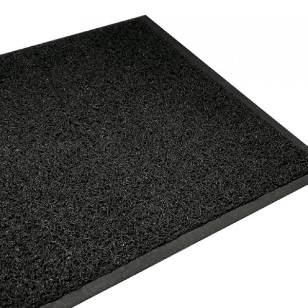 Clean Loop Pvc Door Mat Black Colour 600x600